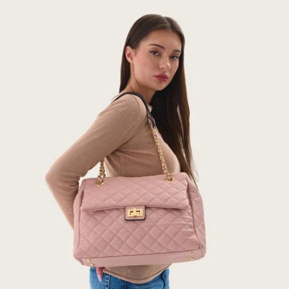 ELLO Shirley Quilted Chain Tote Bag NWT!!!! - Picture 7 of 10